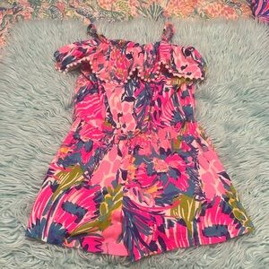 Lilly Pulitzer Girls Romper size Large